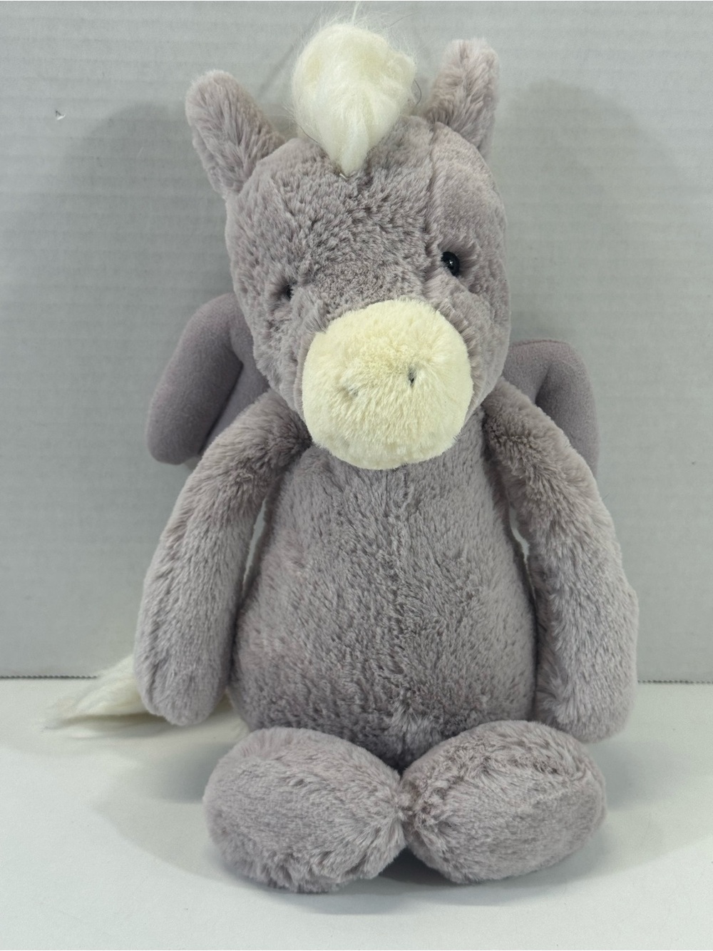 Jellycat bashful Pegasus horse wings lavender 12” stuffed animal plush toy